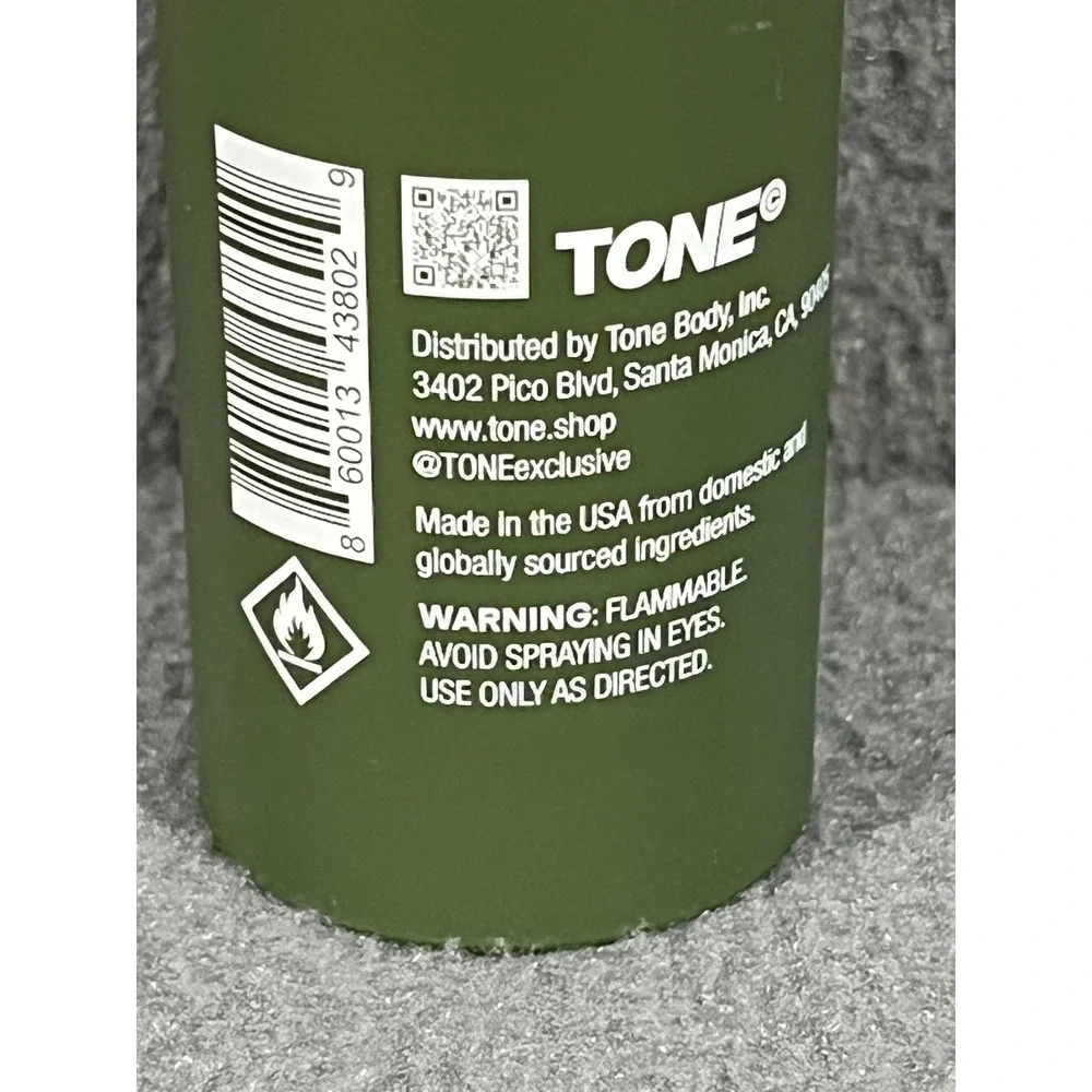 TONE Woodland On The Go Cologne Mens Spray 3.4 fl oz‎ 100ml Matte Green New